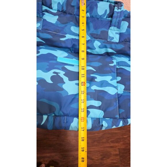 Moroccanoil Large Blue Camouflage Tote Bag Padded Straps Zipper Closure & Spacio - Picture 7 of 8